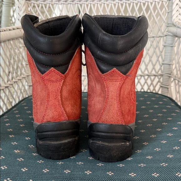 La Sportiva Leather Mountaineering Boots Red/Black Vibram — EU 39 W 7.5 / M 6.5 - Picture 3 of 8